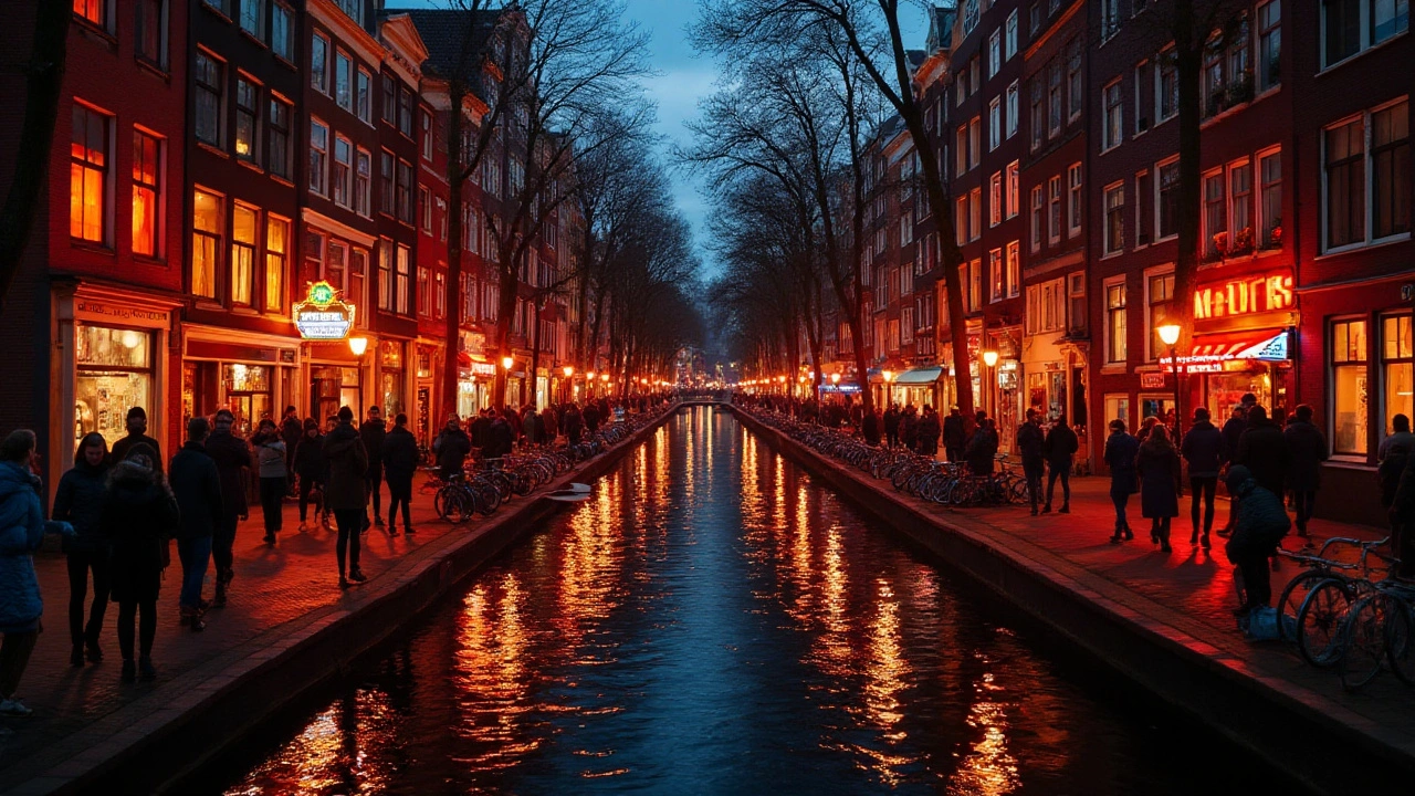 Unveiling the Charms and Critiques of Amsterdam's Red Light District