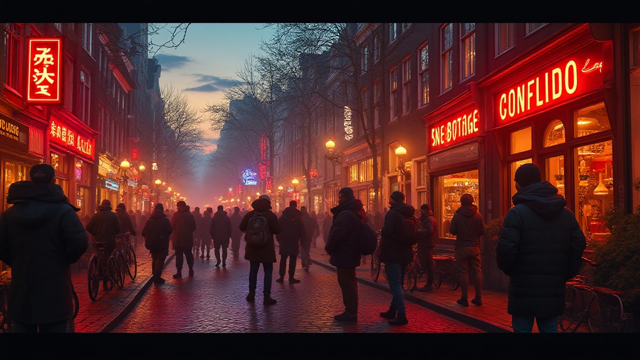 Exploring the Types of Men Drawn to Amsterdam's Red Light District