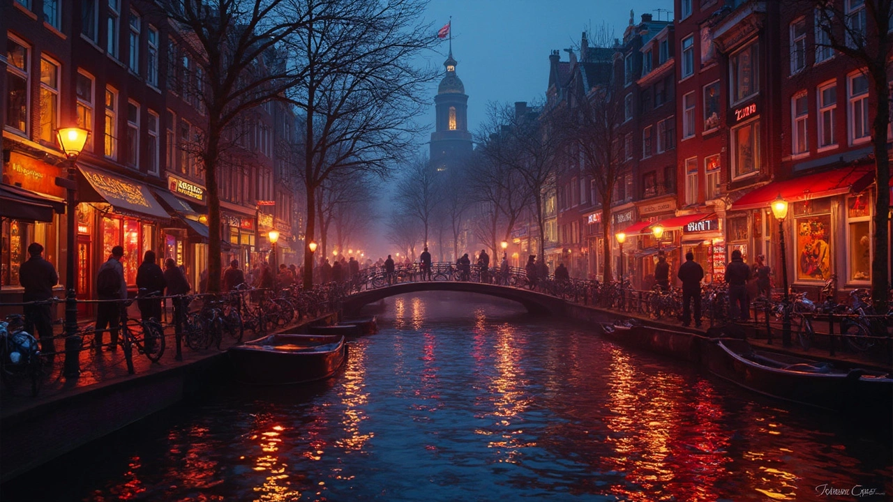 Why Tourists Drop Big Bucks in Amsterdam’s Red Light District