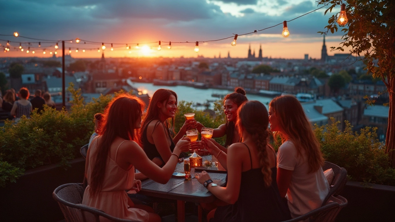 The Hottest Rooftop Bars in Amsterdam for Summer Evenings