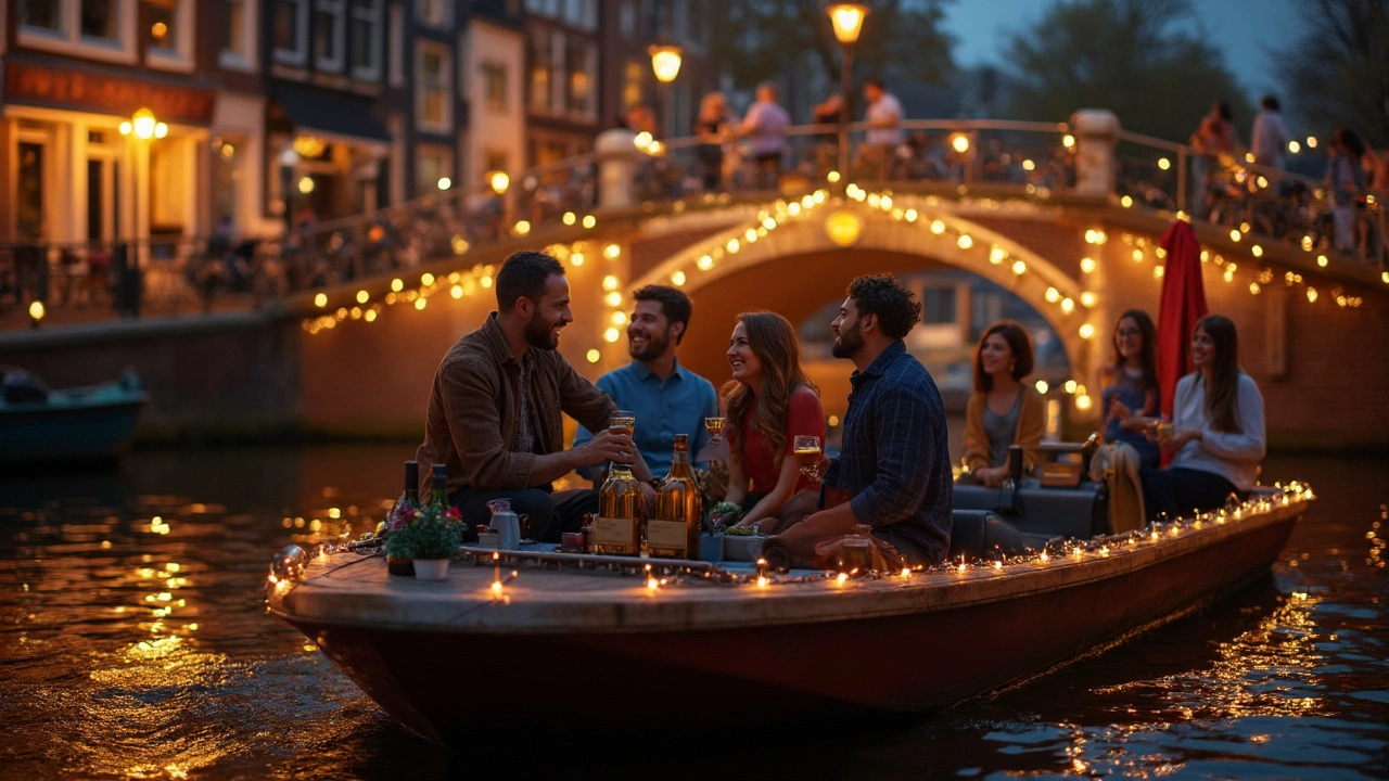 Amsterdam Pub Crawls by Boat: Bar Hopping on the Canals