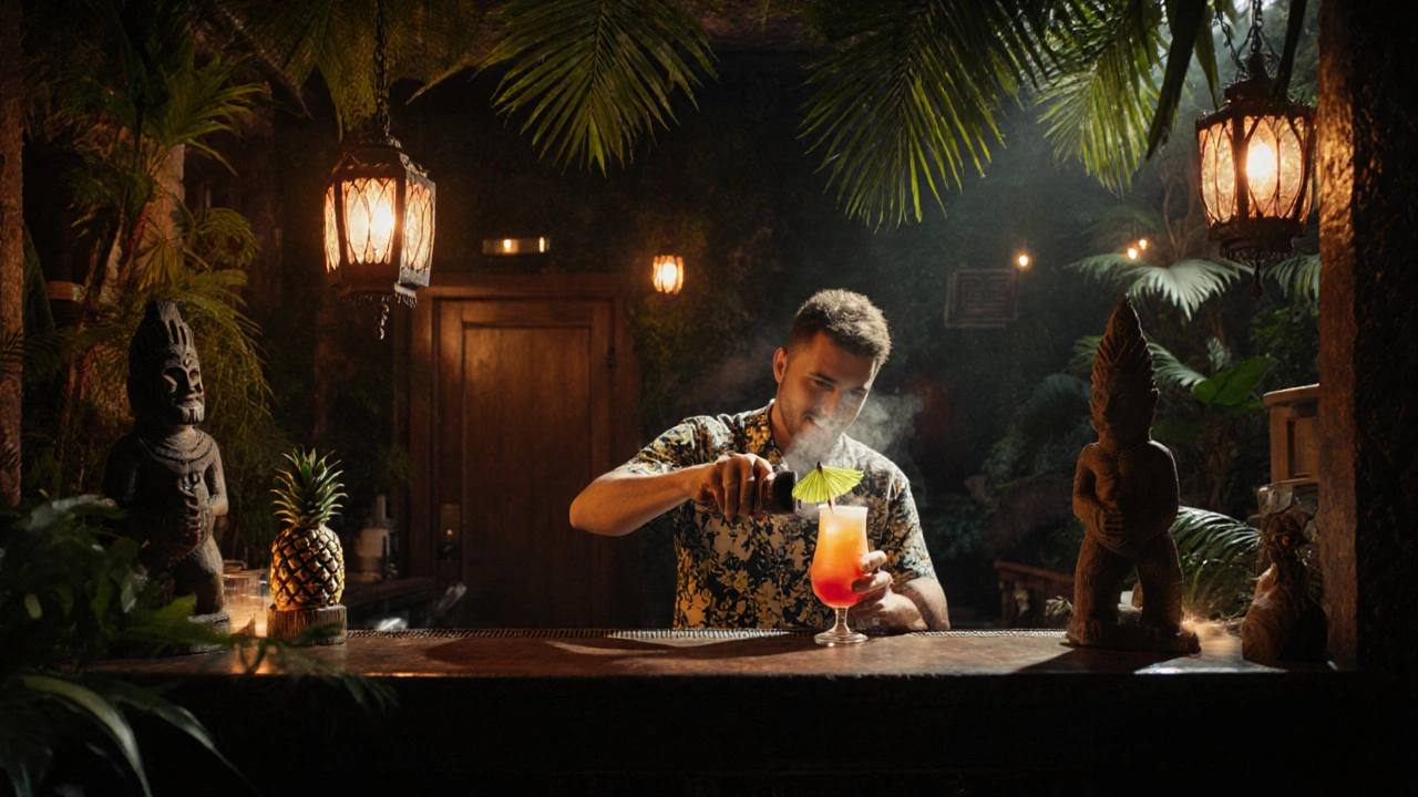 Exploring the World of Tiki: Tropical Cocktail Lounges to Visit in Amsterdam
