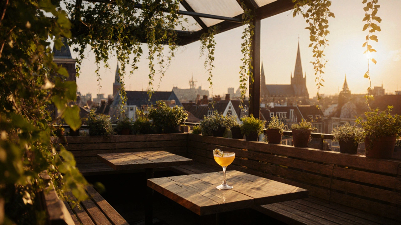 Best Rooftop Bars in Amsterdam for Sunset Sips