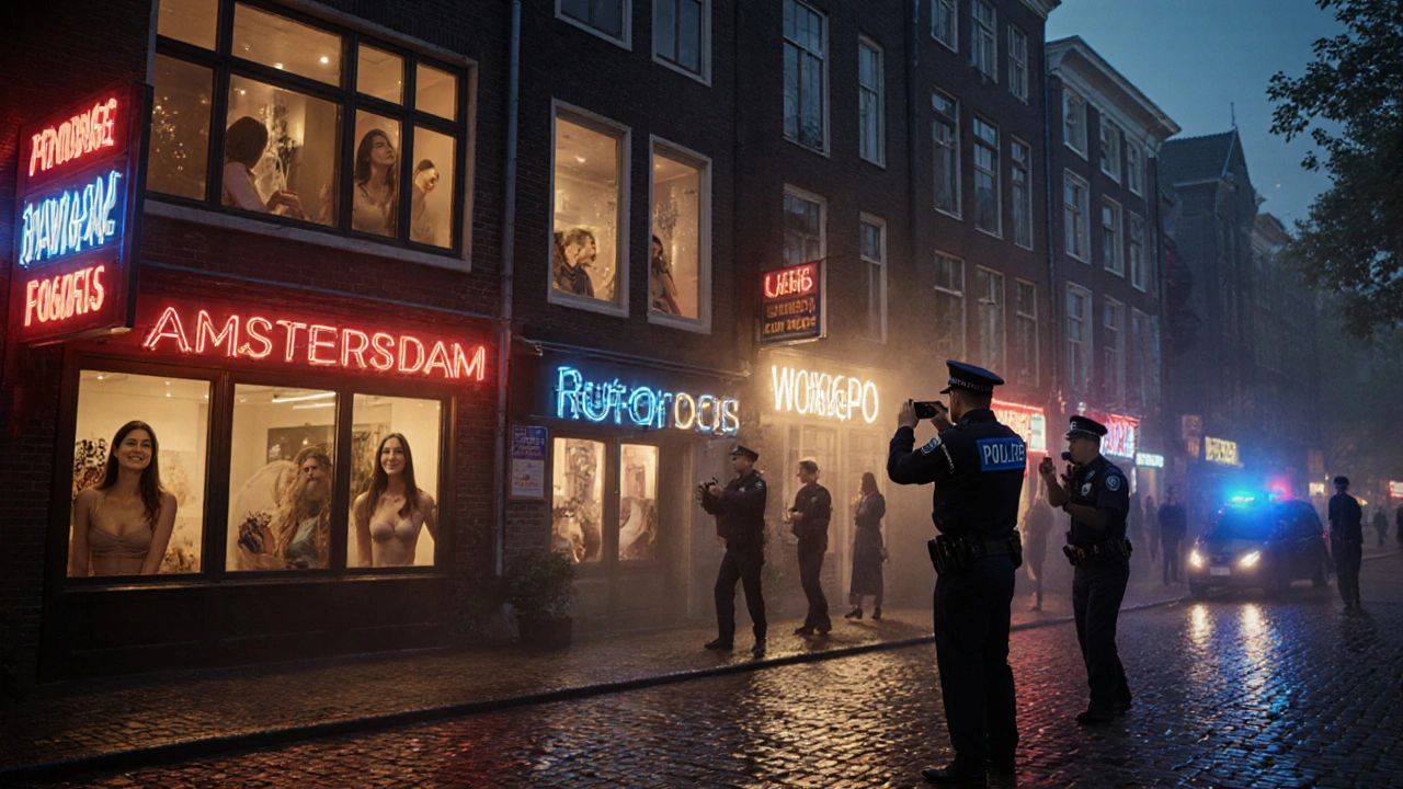 How Amsterdam's Red Light District and Government Manage Sex Work