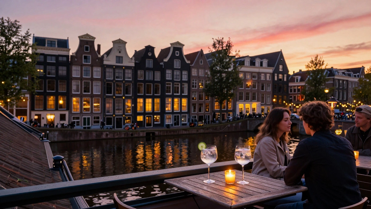 Best Rooftop Bars in Amsterdam for Sunset Drinks