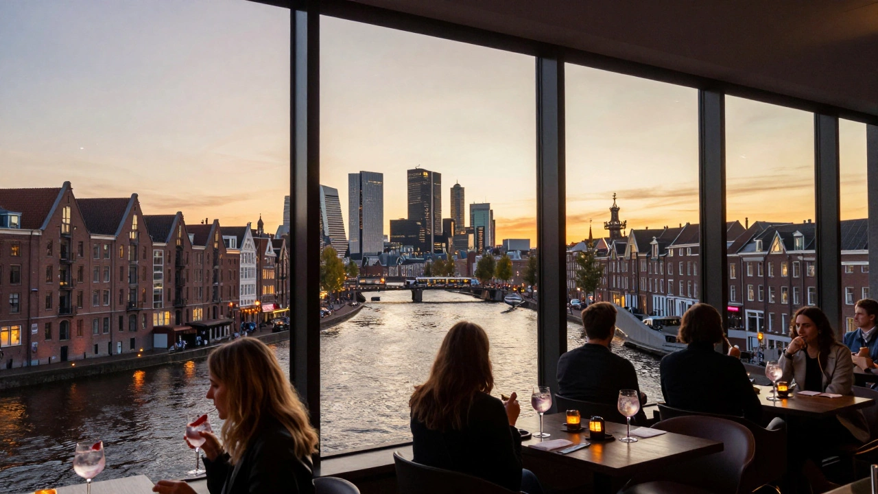 Top 10 Rooftop Bars with Stunning City Views in Amsterdam